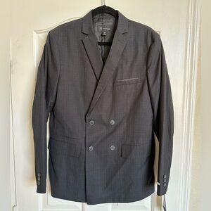 INC International Concepts Men’s Gray Slim Fit Sport Coat